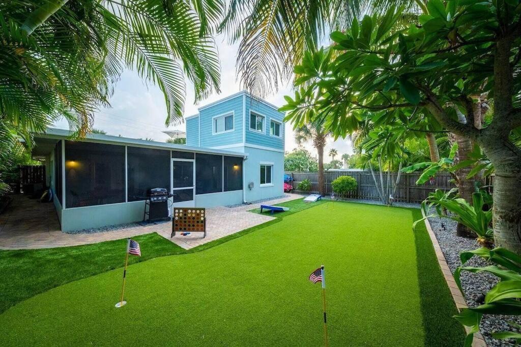 Beach House W/Putting Green/Game Rm/Rooftop Deck Какао-Бич Экстерьер фото